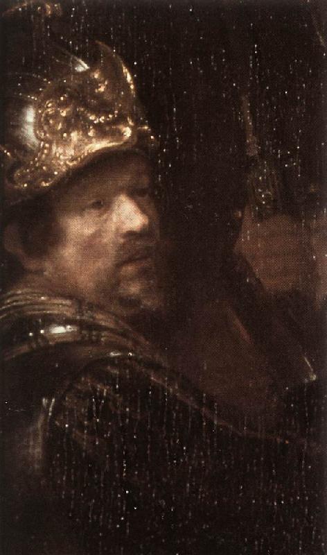 REMBRANDT Harmenszoon van Rijn The Nightwatch (detail)  HG